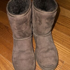 UGG Classic Gray Suede Boots